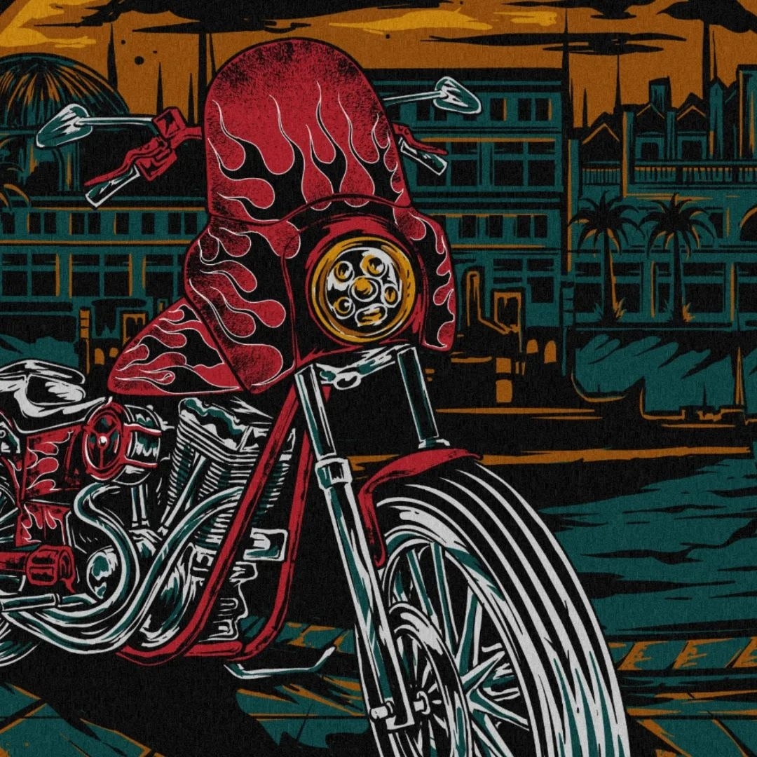 HDofGlendale's tweet image. In the City of Angels... by @baddesignn

#chopper #chopperart #furtherfaster #harleydavidson #glendaleharley