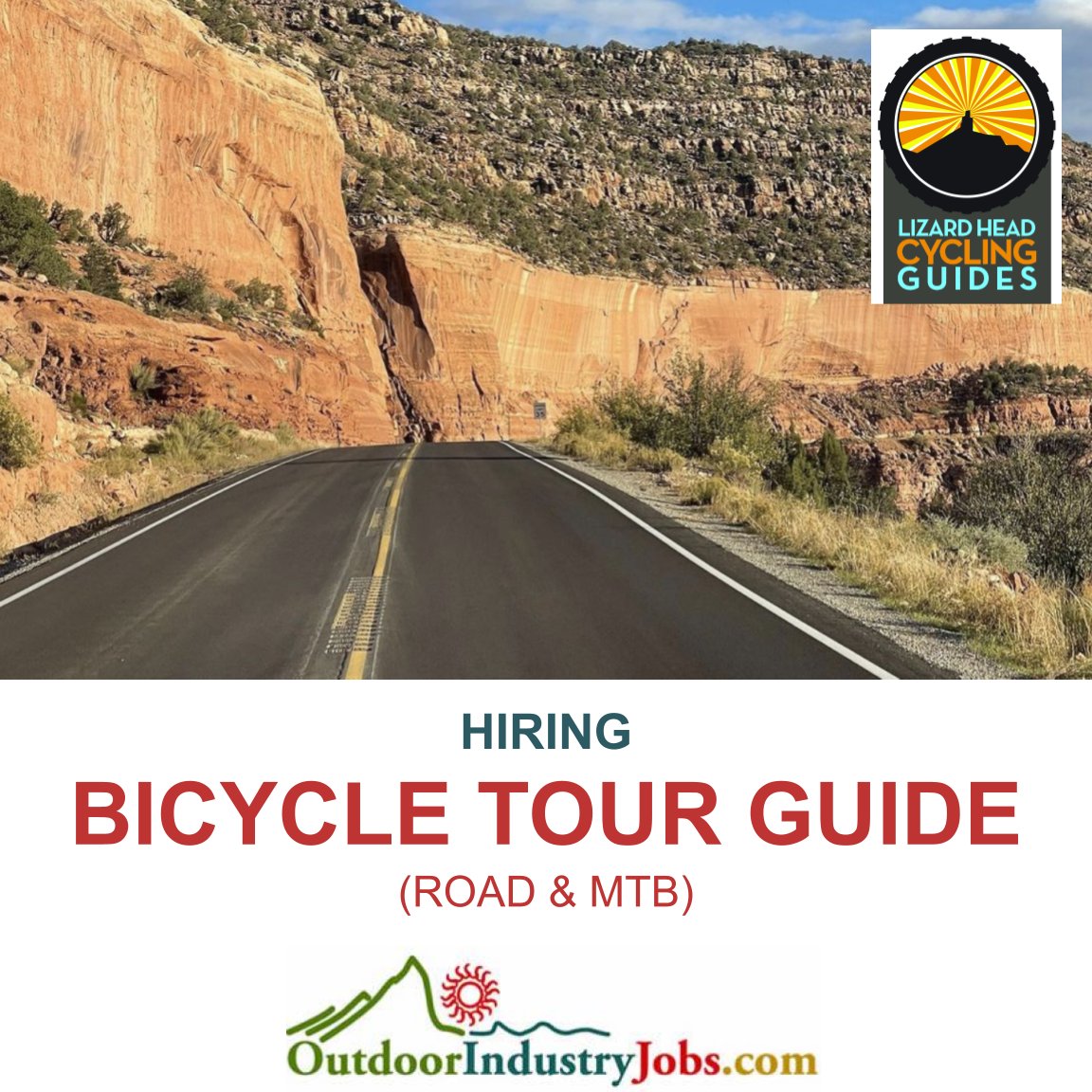 Outdoor_Jobs's tweet image. Apply Here: outdoorindustryjobs.com/JobDetail/GetJ…

#outdoorindustryjobs #lizardheadcyclingguides #bikeguide #cyclingguide #mtbguide #bicycleguide #cyclingguides #bikeguidelife