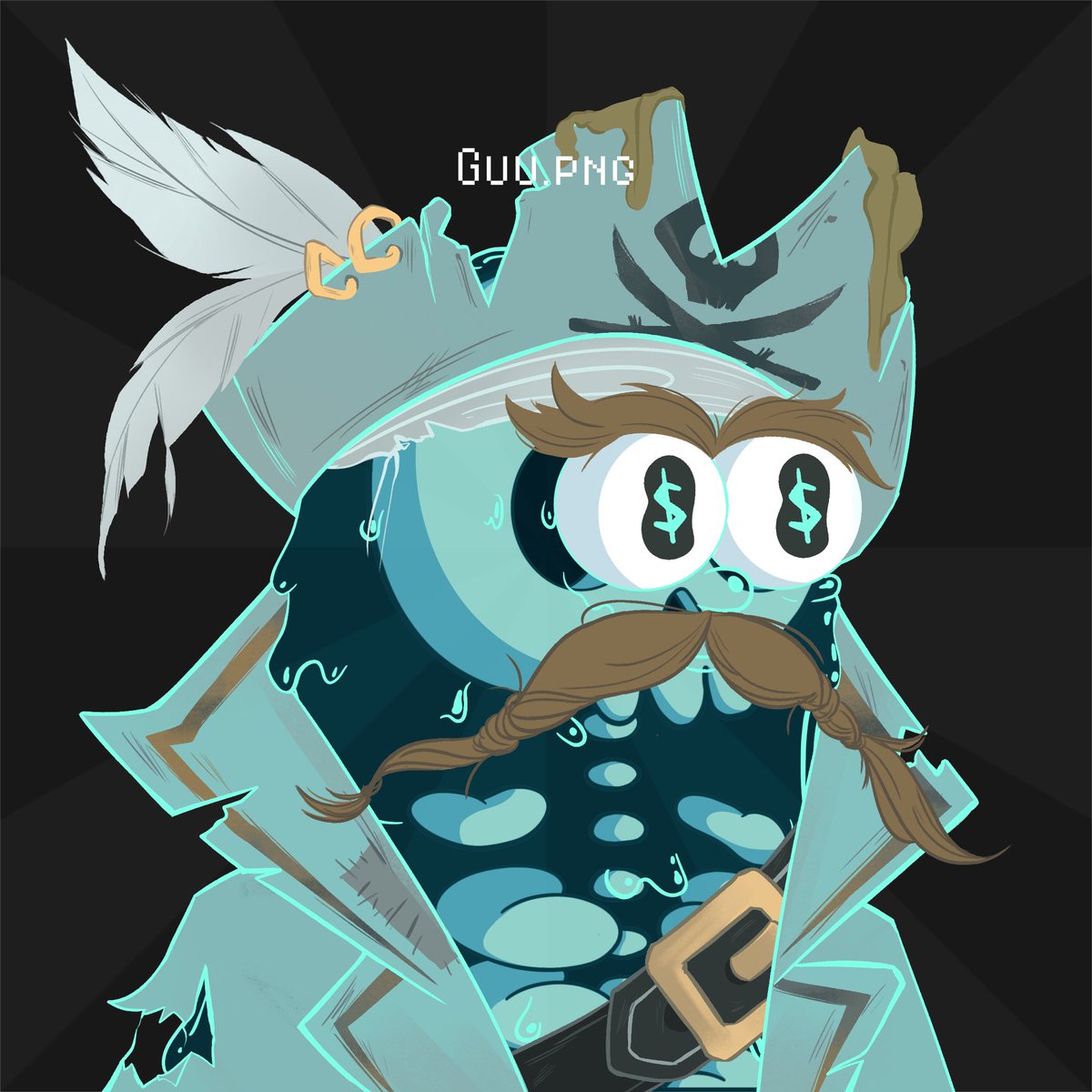 Hello fam!
this is my pirate for <a href="/guu_nfts/">Guu 🧪 AUCTIONS TUESDAYS 👀</a> contest 
Thank you for your amazing event ✨ 
<a href="/lucathedesigner/">LUCA 🛸</a>