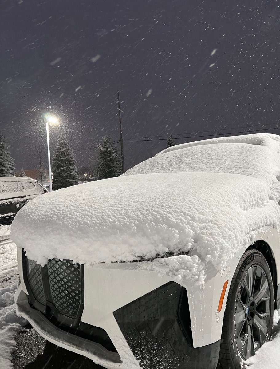Be careful in this weekend's snow storm. Unless you have BMW xDrive that is 🤭 an #UltimateDrivingMachine. #BMWxDrive #BMWofBloomfieldHills