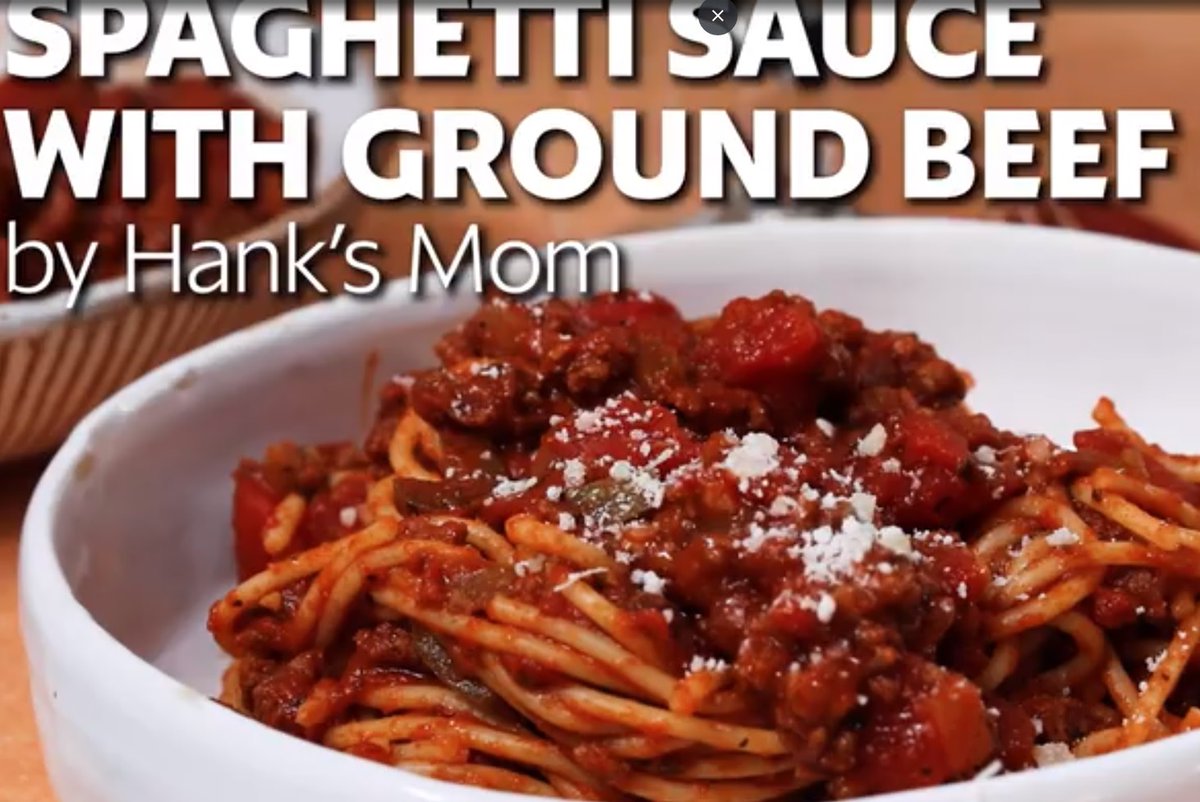 Anybody in the mood for #spaghetti??? If you are, be sure to check out this #excellent #recipe with almost 1400 #reviews and a #FiveStarRating

ow.ly/r6JL50GEGTt

#ThrushAndSon #Yummy #LooksSoGood #FoodRecipes #GoodFoodIsGood