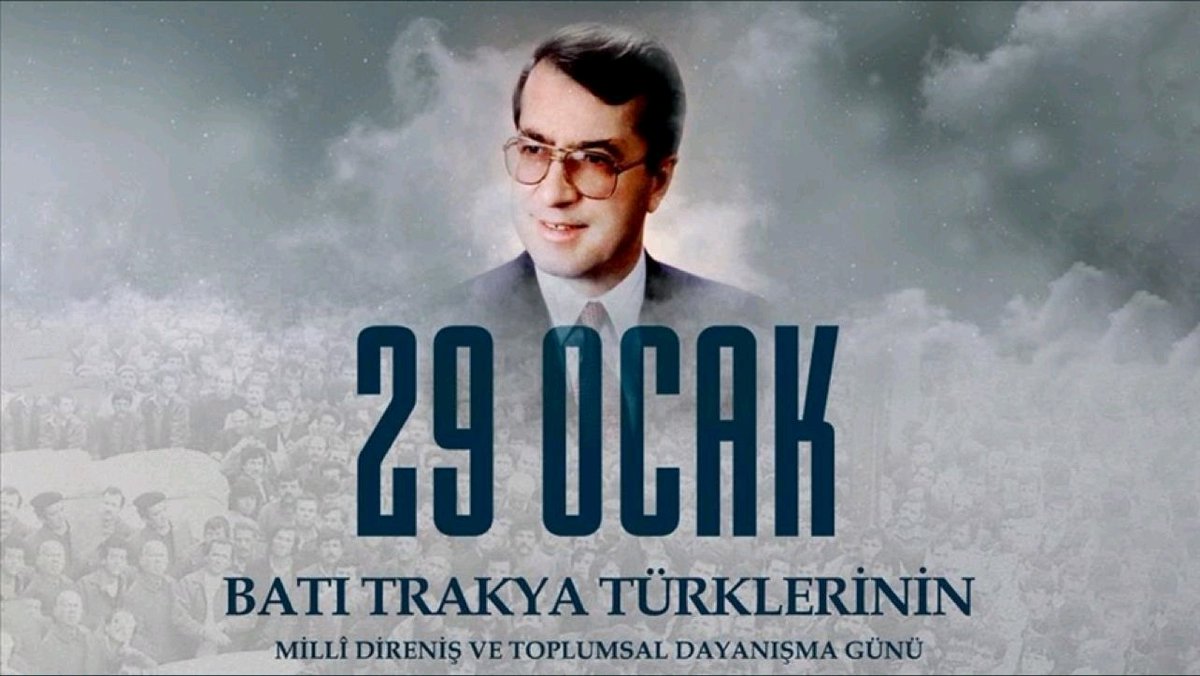 29 Ocak Batı Trakya Türklerinin Milli Direniş ve Toplumsal Dayanışma Günü Kutlu Olsun!

Başta bu kutlu mücadelenin öncü ismi Dr. Sadık Ahmet olmak üzere, Türk kimliğinin silinmemesi için canını ortaya koyan tüm soydaşlarımızı saygıyla selamlıyor, şehit olanları yürekten anıyoruz.