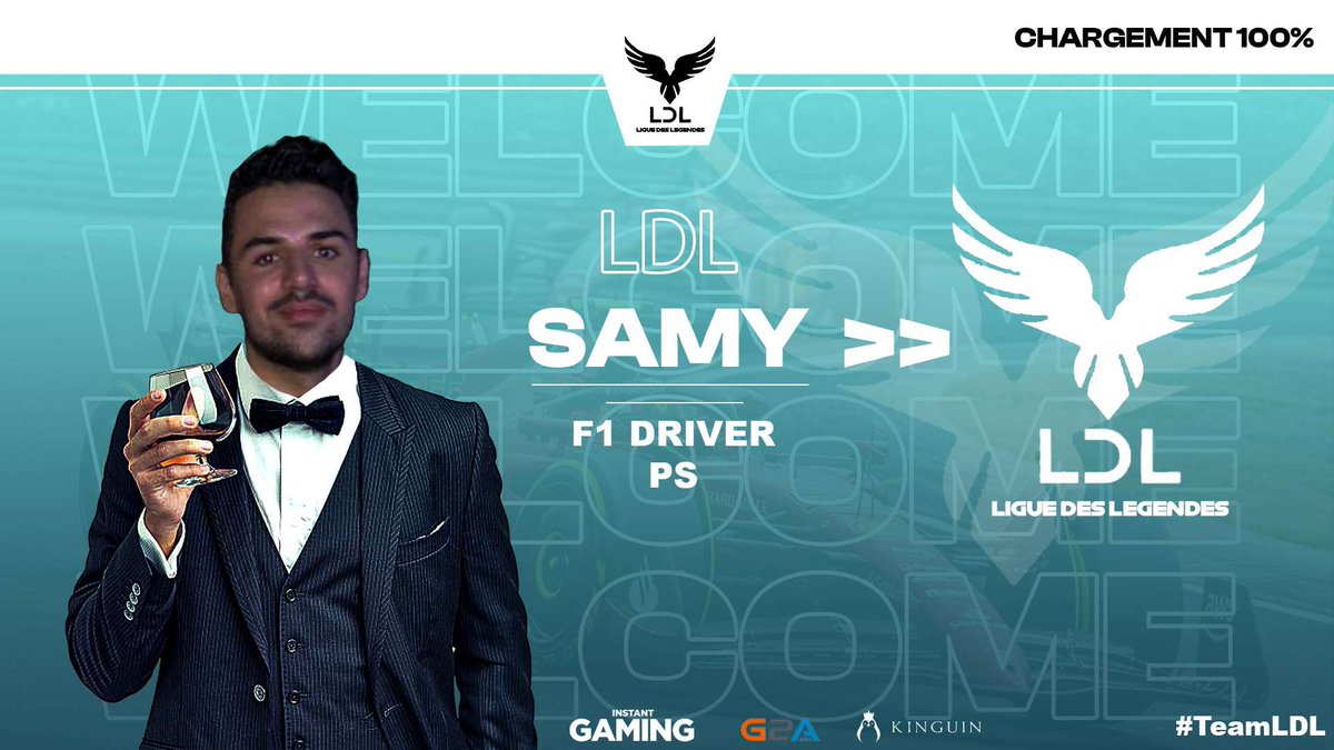 LDL_ESPORT's tweet photo. Welcome to LDL_Samy 🔥👏
Samy est un pilote que nous avons vu évoluer au sein de la LDL saison après saison et c’est un honneur de l’intégrer à notre équipe 🔵⚫️🤝
#TeamLDL #LDL https://t.co/RAM4EZDkYp