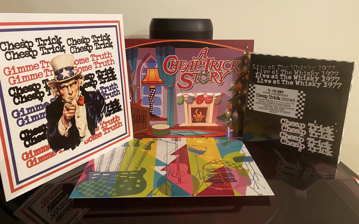 realdonjamieson's tweet image. Thanks to Carla at the @cheaptrick camp for a musical Christmas in January! 4-cd live 1977 at The Whisky. Only 2k pressed. 🏁🏁🏁🏁🏁
