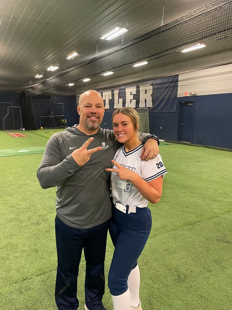 Thank you <a href="/BUsoftballcoach/">Scott Hall</a> for inviting me to your camp this weekend!! I learned so much and looking forward to seeing you this summer. <a href="/ButlerSoftball/">Butler Softball</a>