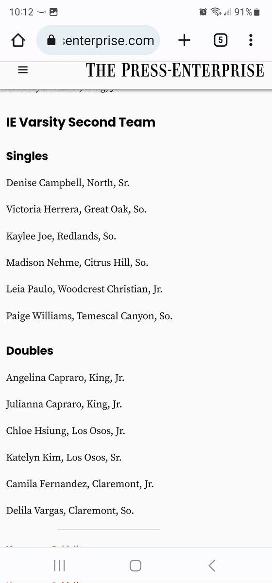 LOHS Tennis (@lohstennis) on Twitter photo Congratulations to Los Osos Girls Tennis Coach Delgadillo for being named Coach of the Year and the Girls' Tennis Team on an amazing season!
<a href="/LOHS_Grizzlies/">Principal Cypher</a>
<a href="/OsosAthletics/">Los Osos Athletics</a>
<a href="/lohs/">oswaldo lopez</a> Congratulations to Los Osos Girls Tennis Coach Delgadillo for being named Coach of the Year and the Girls' Tennis Team on an amazing season!
<a href="/LOHS_Grizzlies/">Principal Cypher</a>
<a href="/OsosAthletics/">Los Osos Athletics</a>
<a href="/lohs/">oswaldo lopez</a>