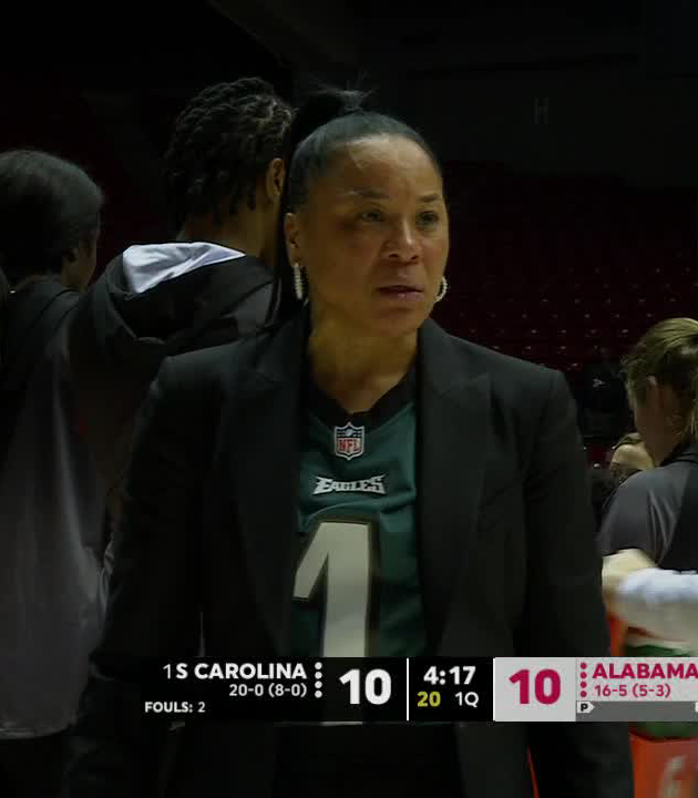 SEC Network on X: .@dawnstaley is ready for the NFC Championship today @ Eagles 🦅  / X