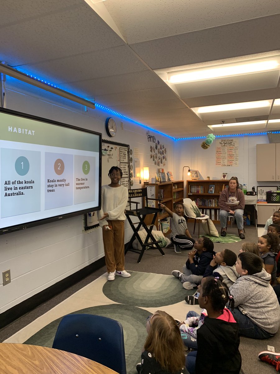 The 5th graders did a fantastic job of presenting their animal research projects this week! 🙌🏼 It’s so amazing seeing them become even stronger leaders by teaching their 1st grade book buddies about all kinds of different animals 🦔🐼🦍 <a href="/Comptoncubs/">Compton Elementary</a> <a href="/CobbSchools/">Cobb County Schools</a> #MakeAnImpact