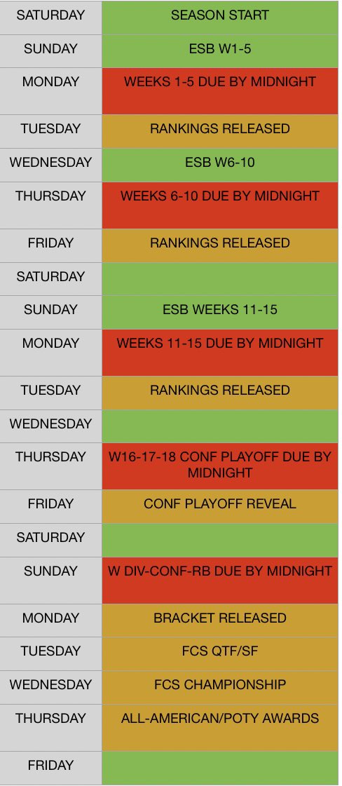 fcs_rb's tweet image. UPDATED AS OF SEASON 24!

Rules : docs.google.com/document/d/1qb…

Sign Up : docs.google.com/forms/d/e/1FAI…

Score Submission : docs.google.com/forms/d/e/1FAI…

#RBFCS