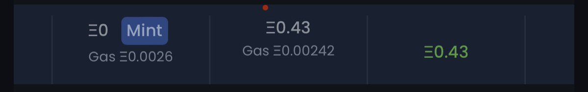 Enjoyingquarantine.eth (@0x_eq) on Twitter photo First notable W for <a href="/WhitelistPing/">WhitelistPing by LlamaLabs</a> 😤
Managing dates & times will not keep me productive irl but WLP reminded me of <a href="/DigiDaigaku/">DigiDaigaku</a> villains mint so I saunter over to the site, mint & I’m .43eth richer
.09 mint, paid for itself w/ 1 higher value example
@LlamaLabsNFT on top 😤🔥 First notable W for <a href="/WhitelistPing/">WhitelistPing by LlamaLabs</a> 😤
Managing dates & times will not keep me productive irl but WLP reminded me of <a href="/DigiDaigaku/">DigiDaigaku</a> villains mint so I saunter over to the site, mint & I’m .43eth richer
.09 mint, paid for itself w/ 1 higher value example
@LlamaLabsNFT on top 😤🔥