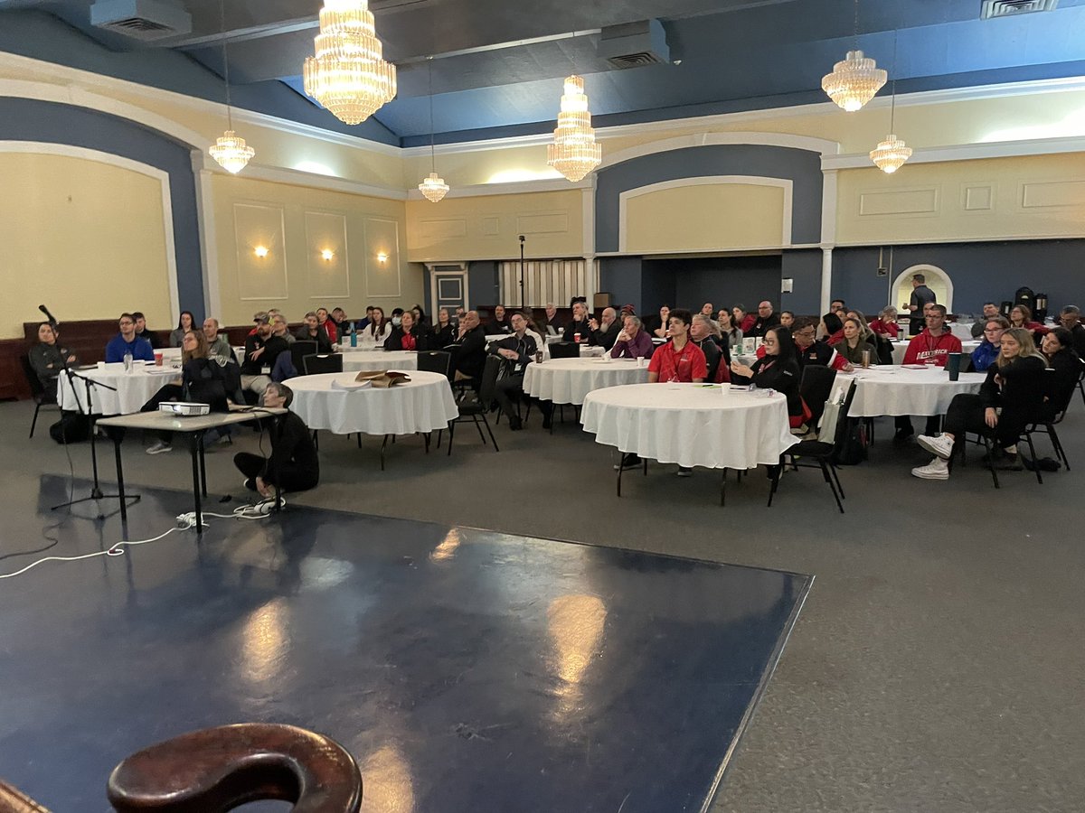 MavsPrez's tweet photo. Mav Coaches getting back to normal 2023 Coaching Symposium and in person training. #mavsproud @MavsVolleyball @ova_updates @VCNationals https://t.co/JQHe9CO5pb