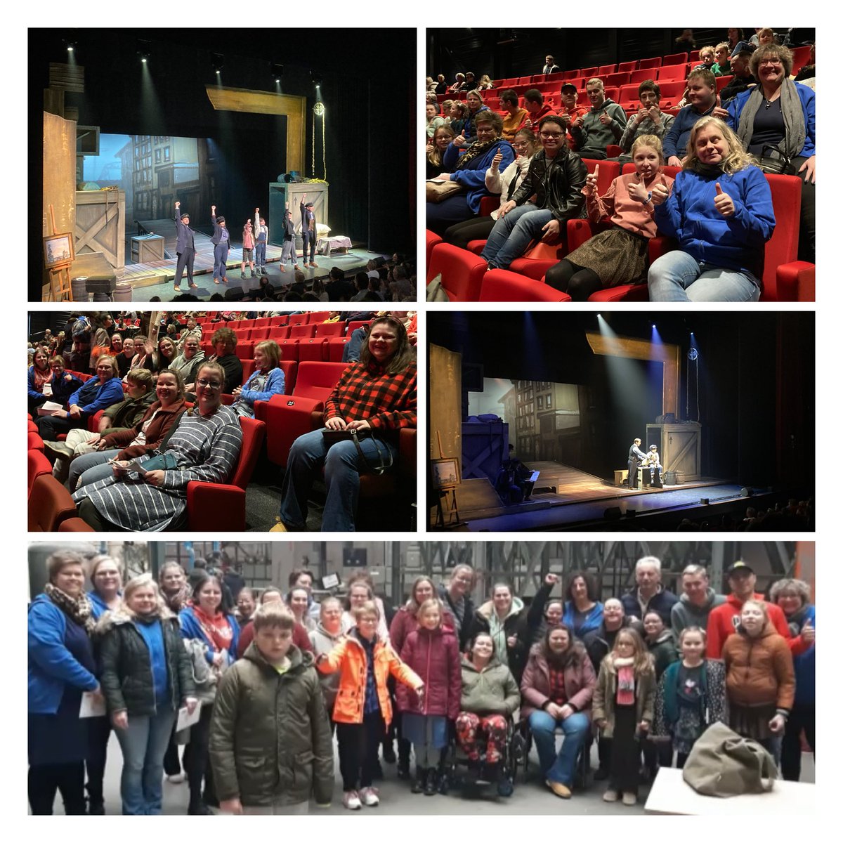 Vandaag zijn we met heel veel jongeren naar Kruimeltje (de musical) geweest. Wat hebben we genoten van een geweldige voorstelling 👍💥#senb