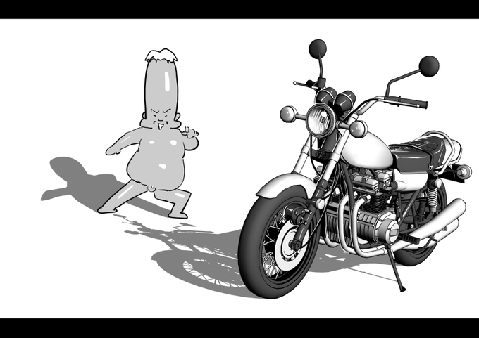 2023-01-30
ハイライトいれるだけで良い感じになってきましたZ2。
次はロゴと、ハンドルを回せるようにする。
あとは微調整。 