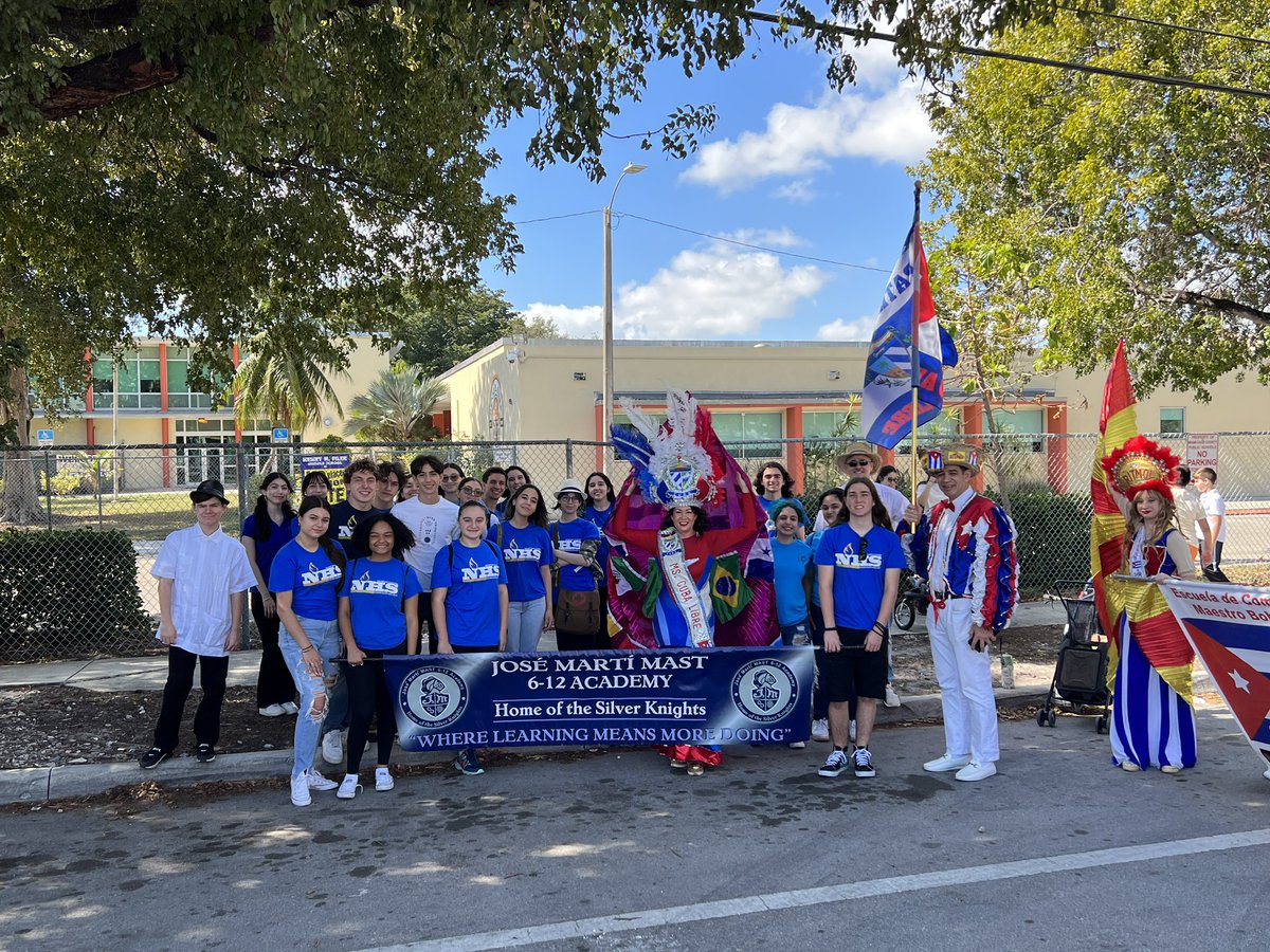 JMMAST_NHS (@jmmast_nhs) on Twitter photo Getting ready for the annual Jose Marti Parade in the <a href="/cityofhialeah/">City of Hialeah</a>. NHS & NEHS representing <a href="/josemartimast/">Jose Marti MAST 6-12</a> #JoseMartiParade Getting ready for the annual Jose Marti Parade in the <a href="/cityofhialeah/">City of Hialeah</a>. NHS & NEHS representing <a href="/josemartimast/">Jose Marti MAST 6-12</a> #JoseMartiParade