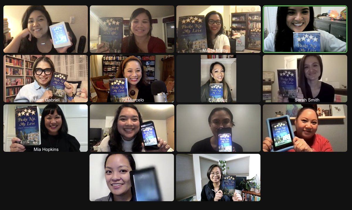 Thank you to @ReadWith_FABC 🇵🇭and @cevera80 for hosting us at Filipina Authors Book Club! I loved meeting you all. Here’s to a new year of good reads. ❤️❤️❤️❤️❤️❤️❤️
@TifMarcelo @AuthorSarahS @MaidaMalby @MaanGabriel @ellecruzauthor