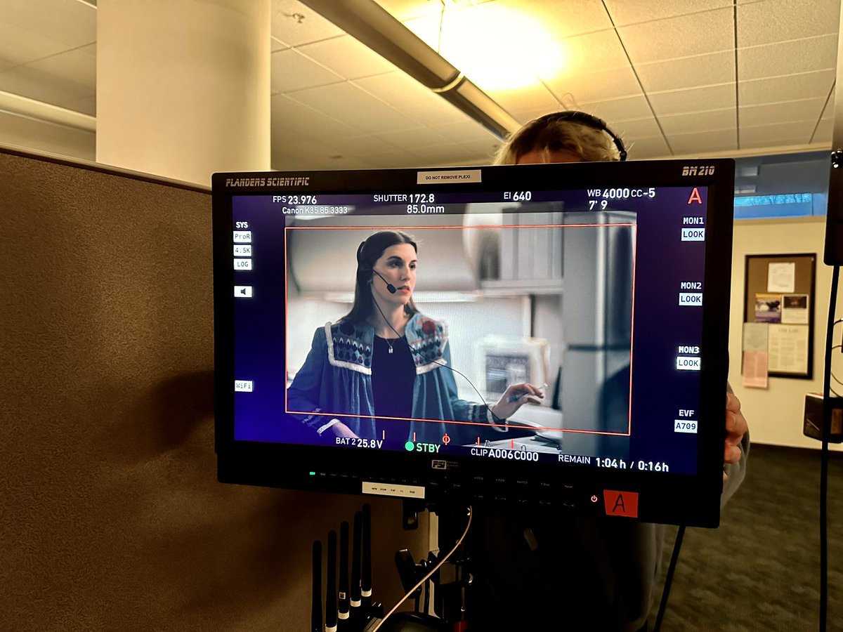 Time on the ice with <a href="/MattNorsworthy/">Matt Norsworthy</a> and time on set with <a href="/samnors1/">Samone Norsworthy, Ed.D.</a> made for some happy January moments!