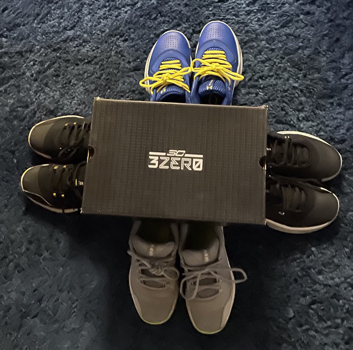 _rossneedham's tweet image. Hi Steph my name is Robert Needham (11), i am a really big fan of yours and this is my shoe collection of yours. I also have a t shirt. 
I play for Portsmouth basketball club under 12s in the uk.
Thank you for your time.
Your sincerely Robert.