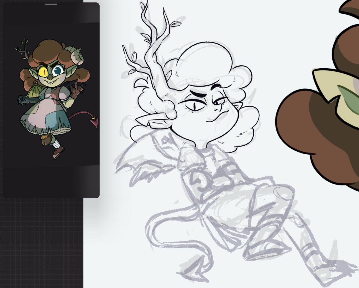 Redrawing the root of all evil… a 12 year old…

Man I haven’t really drawn her since May of last year… wild