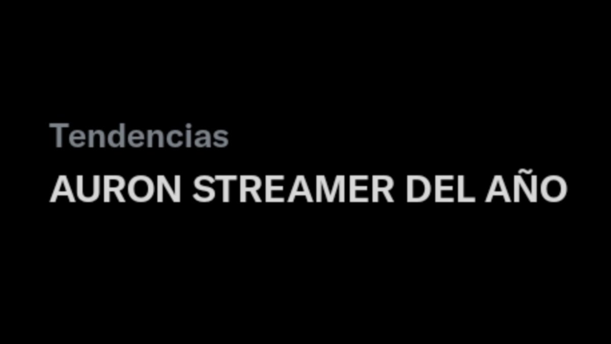 OnlyAuron_'s tweet photo. AURON STREAMER DEL AÑO !!!!!! https://t.co/Skaum5F8EP