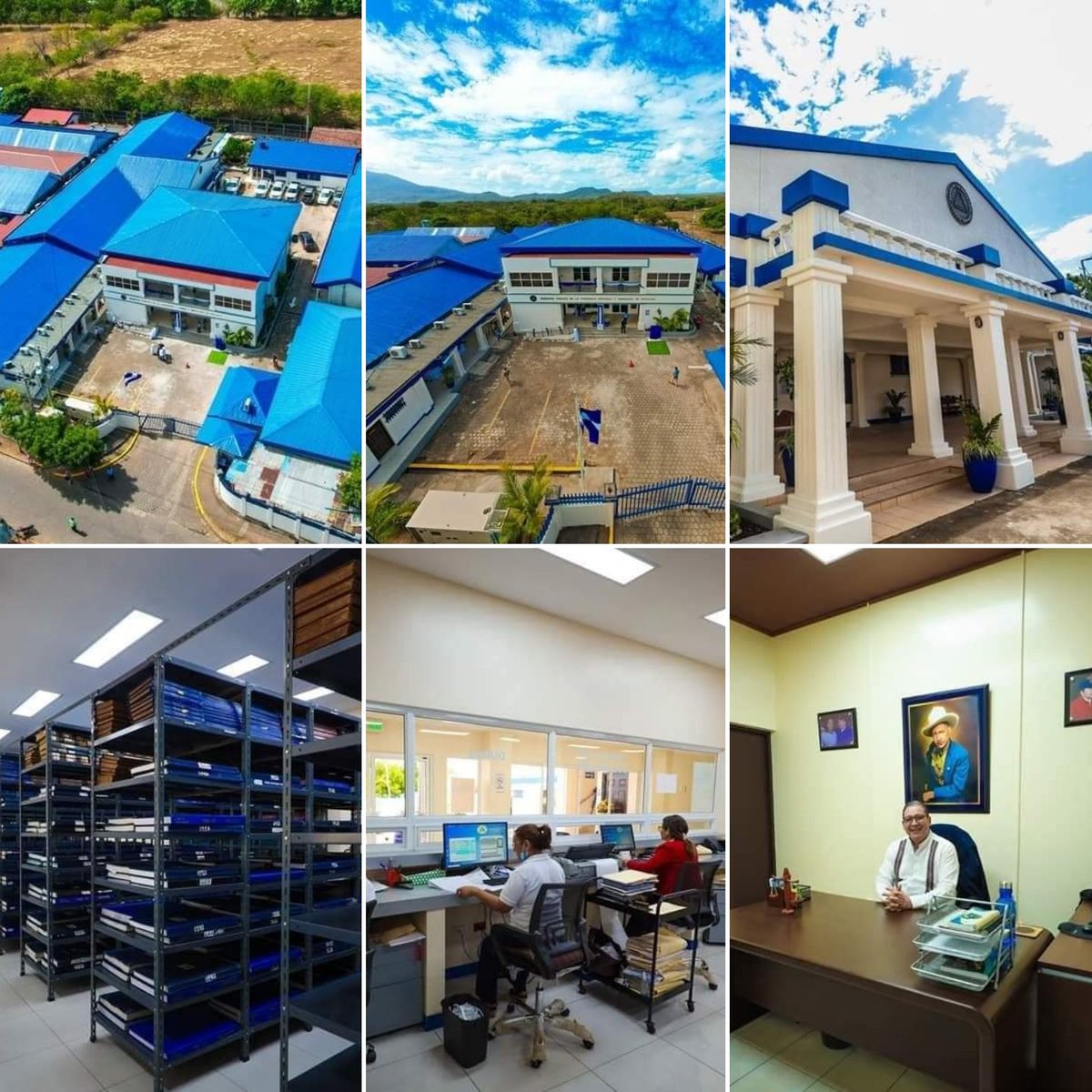 Granada inaugura nuevo edificio, en el que funcionará el Registro Público de la Propiedad en ese departamento. Resultado del compromiso de la CSJ en modernizar sus instalaciones para brindar un mejor servicio al pueblo de #Nicaragua. #2023JuntosVamosAdelante #29Enero. 👏👏👏👏👏