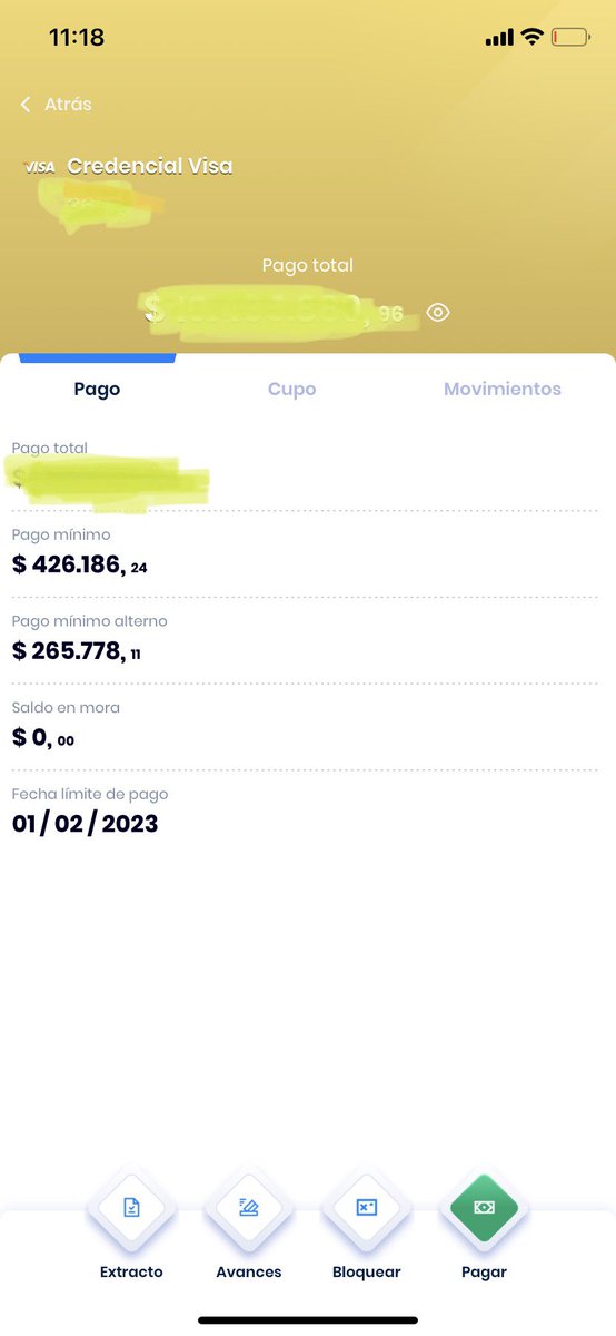jmortiz30's tweet photo. @Bco_Occidente increíble,sus canales de comunicación no están alineados,en la App tiene un valor mínimo de pago diferente al extracto y por $946 de diferencia entre uno y otro,me difieren una compra cartera de 12 a 48 cuotas, a cuántas personas les harán lo mismo? Y No solucionan https://t.co/OFHU43TxQh