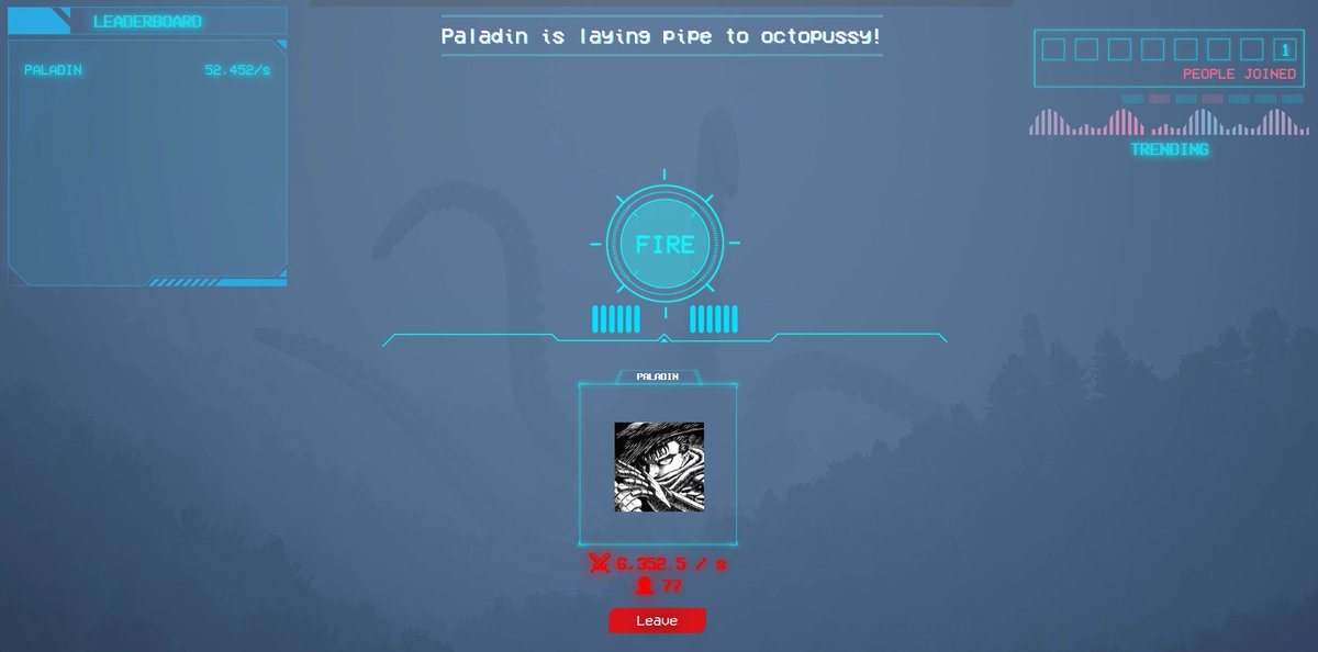SidelineCapital's tweet photo. imagine ur @TaiyoPilots
  faction fighting battle monster octopus and then u see @nftpeasant
 laying pipe to the octopussy #PilotRaid https://t.co/LzNp3mQ1H2