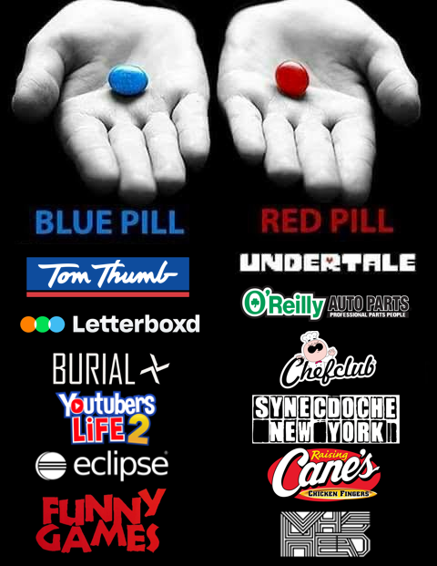 terrorist Lavet af Inhalere tdstr on Twitter: "Blue pill or Red pill? https://t.co/Ze7tMloLtE" / X
