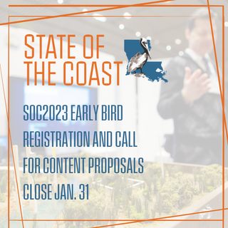 CRCL1988's tweet photo. You have 3 days left to submit your proposal to present at the 2023 State of the Coast conference. This is the general call for SOC content. This includes individual oral presentations, panel sessions, poster presentations and standard sessions. https://t.co/s1tp2lnp5J https://t.co/33RMlOzQtm