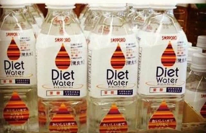 I didn't know that water wasn't diet