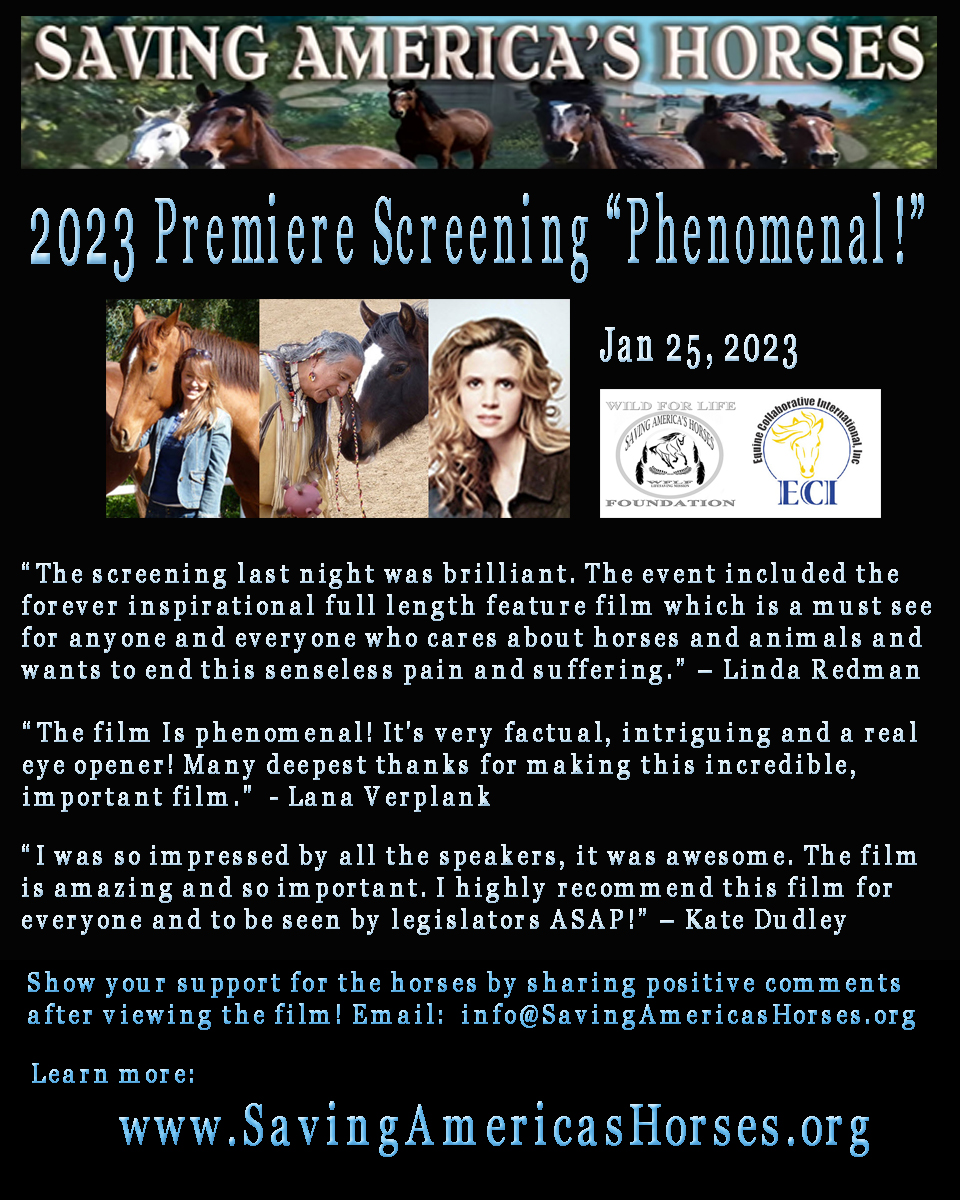 savingamehorses's tweet photo. Results are in &amp; rave reviews are still coming! 2023 Premiere Screening of @savingamehorses  “Phenomenal!” https://t.co/1J00SzvQ7j https://t.co/bB68CgAEbH