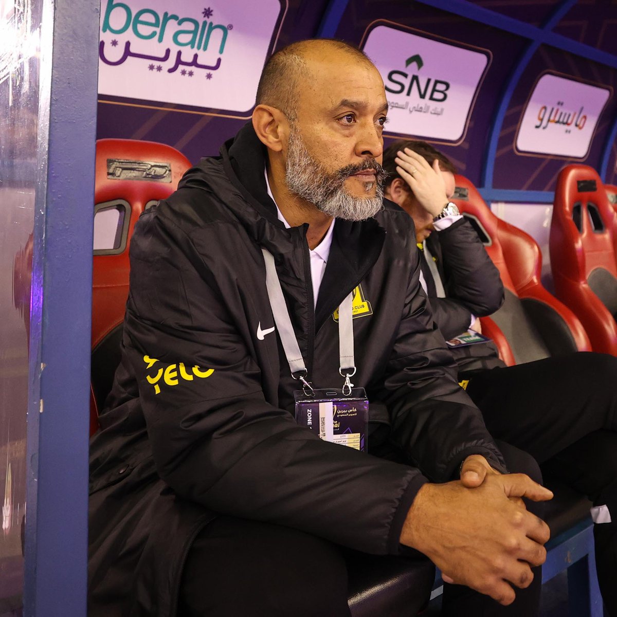 B24PT's tweet photo. Nuno Espírito Santo conquistou a Supertaça Saudita ao serviço do Al-Ittihad 🏆🇸🇦 https://t.co/TuZzfAleYO