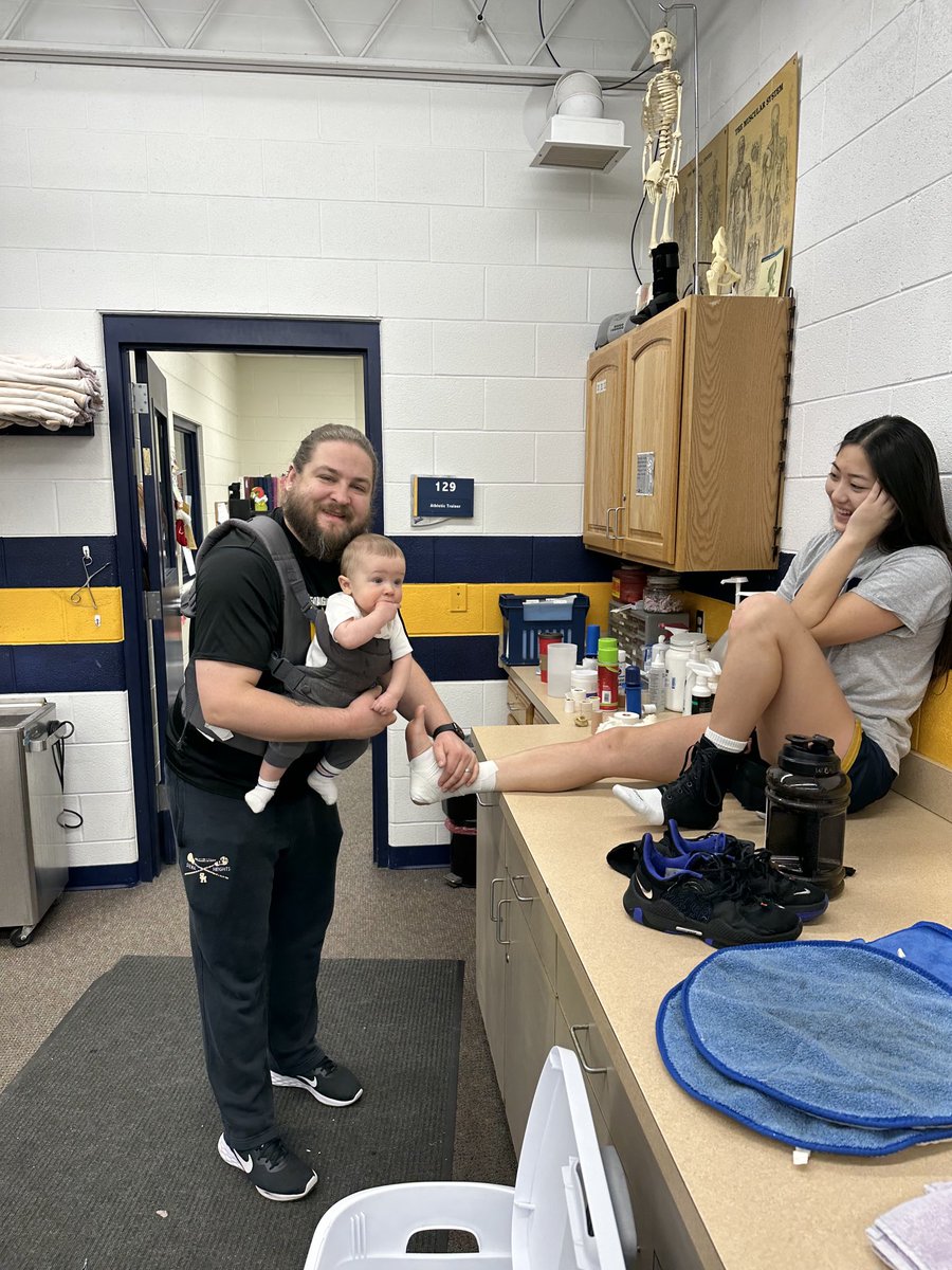 Coach_Syljebeck's tweet photo. This is just one reason why ⁦@SHU_ATC⁩ is the best! ⁦@shusaints⁩ https://t.co/NJudETMUyf