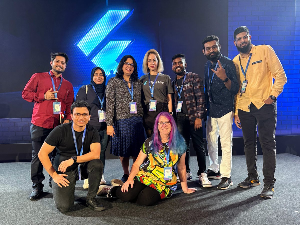 divyanshub024's tweet image. Fluttering with fun at the #FlutterFlutter event!✨
Already missing the good vibes and memories made.
It was a delight to connect with amazing people from around the #Flutter globe and reconnect with my friends. 💙