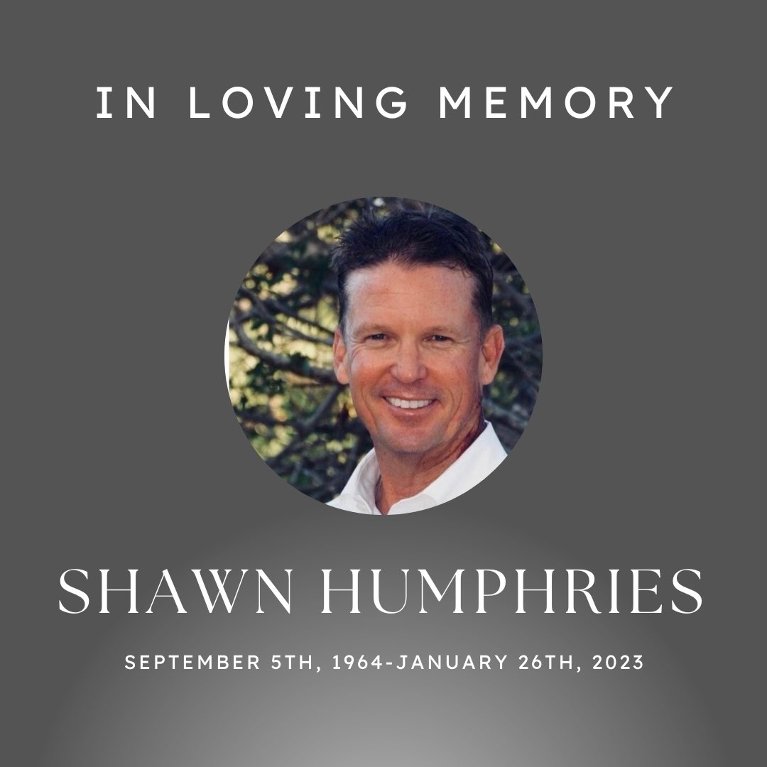 SHGolfPerform's tweet image. Our Family is deeply saddened to share the passing of our beloved Shawn. His remarkable presence will be greatly missed. The family extends our love and gratitude to all of Shawn’s many wonderful friends, as we share the blessing of Shawn’s life and the sorrow of his passing.