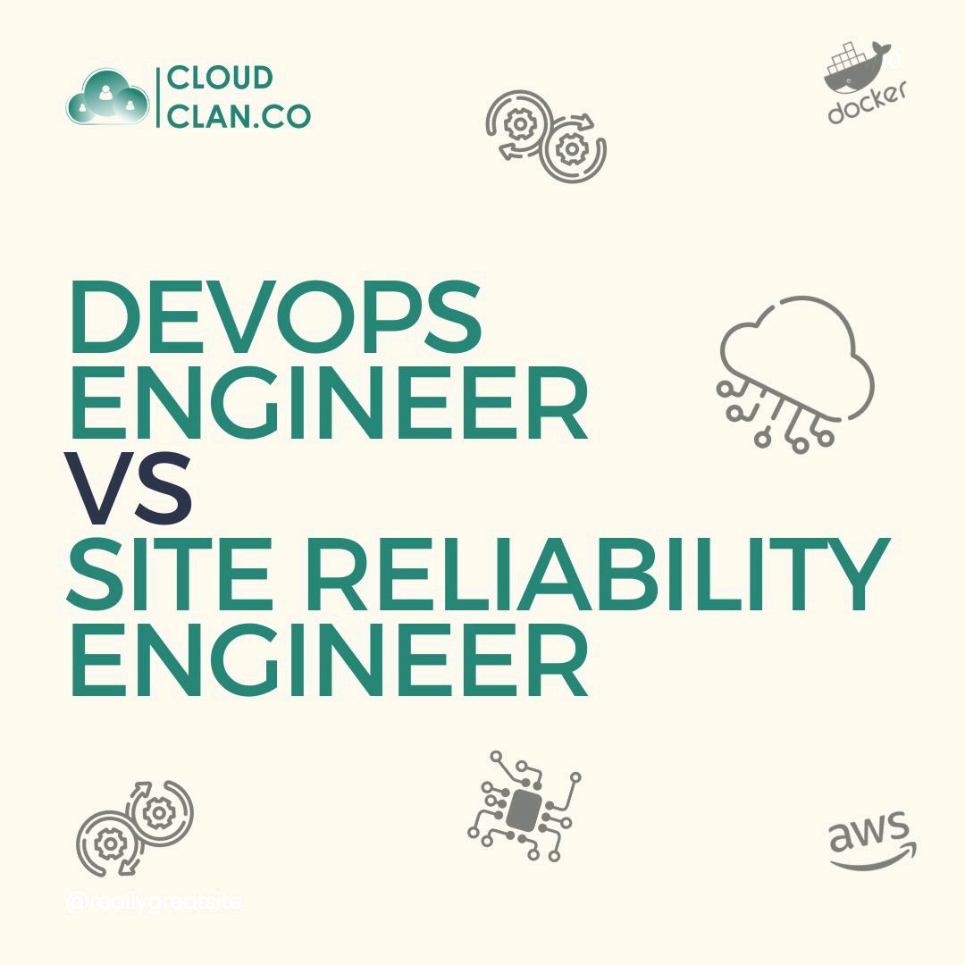cloudclan_co's tweet photo. Read a detailed comparison of DevOps and SRE on our LinkedIn page and follow us for more updates.

LinkedIn post: https://t.co/pa54FNtkw4

#cloudclan #devops #sre #aws #gcp #azure #Cloud https://t.co/dXGsP1gGiz