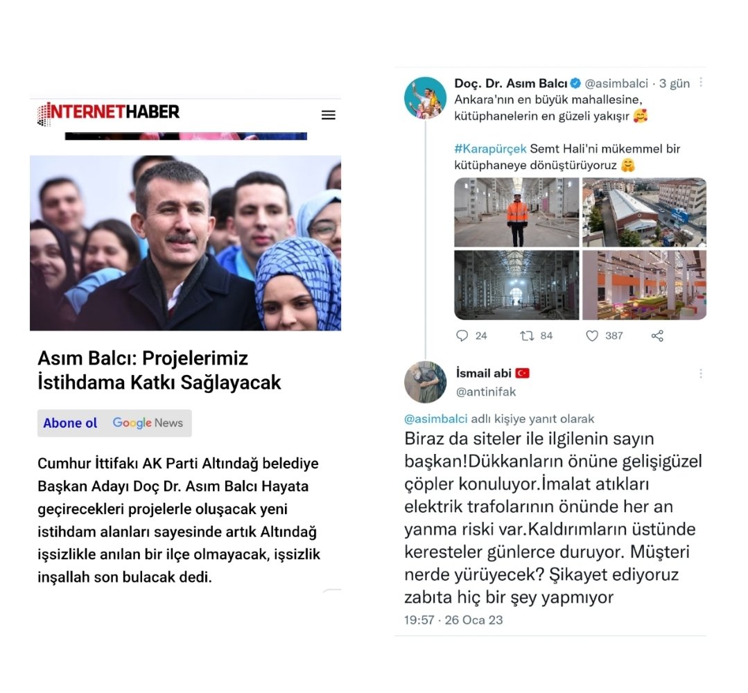 Seçimden önce istihdam yapacağını söyleyen asim balci istihdam yapılan yerleride dönüştürüyor. Yeni kütüphane yapmak çok zormuydu başkan. sen seversin inşaat işlerini. Ayrıca zabıtanda çalışmiyormuş. Bak halk öyle diyor <a href="/RTErdogan/">Recep Tayyip Erdoğan</a> <a href="/ikalin1/">İbrahim Kalın</a>
#Petrol