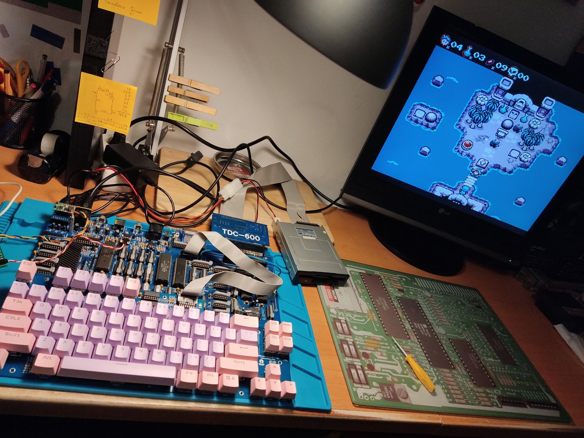 jamqueTPM's tweet image. Testing @FutureDiskMsx #FD47 on my #OmegaMSX from @msxmakers.
Nice game #TinyMagic from Abyss #MSX2
I like it a lot! ❤️