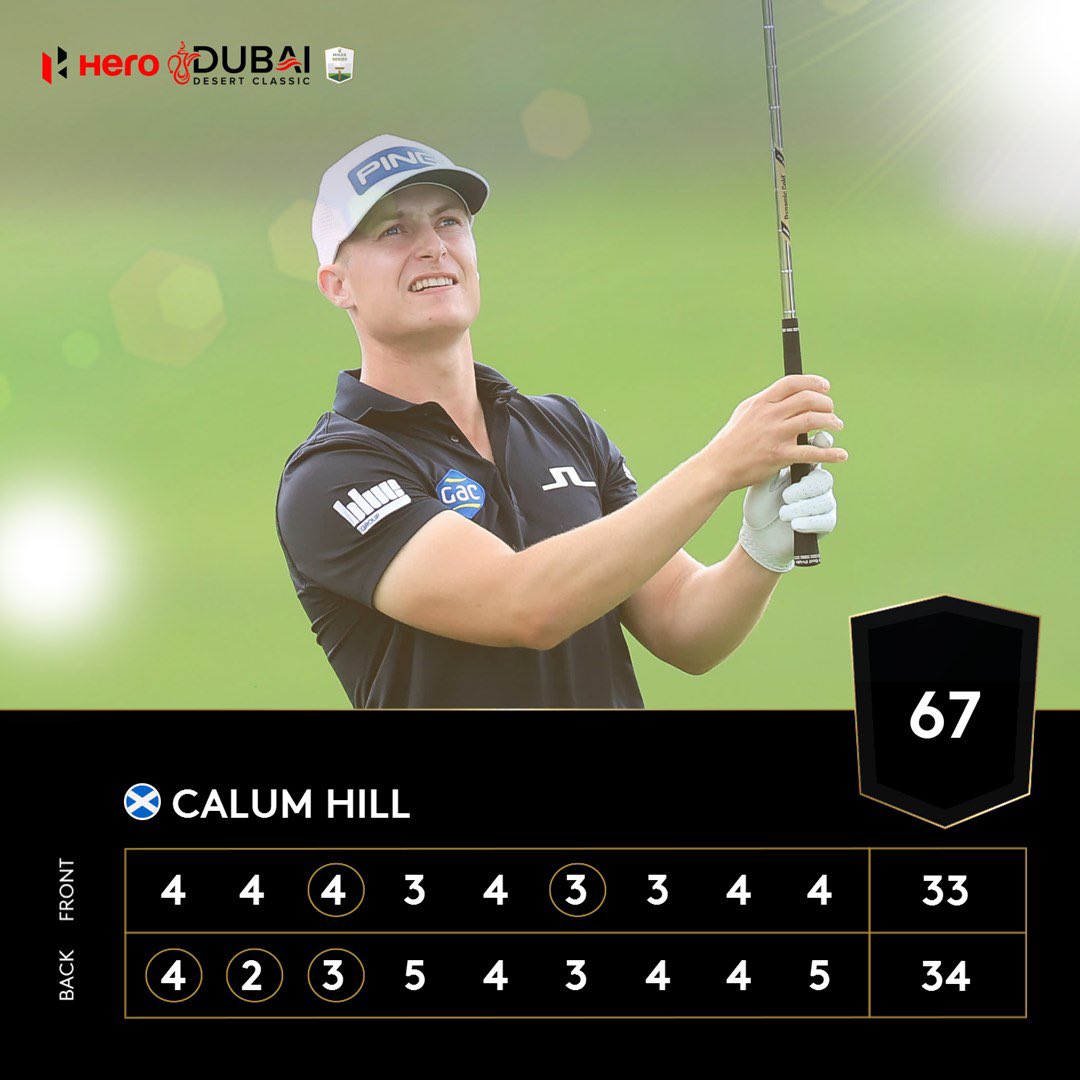 Blue Group (@blue_machinery) on Twitter photo Itโs great to see our boy <a href="/CalumHill_golf/">Calum Hill</a> back in <a href="/DPWorldTour/">DP World Tour</a> action after a long term injury.
He currently tied 11th on -10 at the <a href="/DubaiDCGolf/">Hero Dubai Desert Classic</a>. Four shots behind leader Rory McIlroy, heading into the last round.
Good luck Calum! Itโs great to see our boy <a href="/CalumHill_golf/">Calum Hill</a> back in <a href="/DPWorldTour/">DP World Tour</a> action after a long term injury.
He currently tied 11th on -10 at the <a href="/DubaiDCGolf/">Hero Dubai Desert Classic</a>. Four shots behind leader Rory McIlroy, heading into the last round.
Good luck Calum!