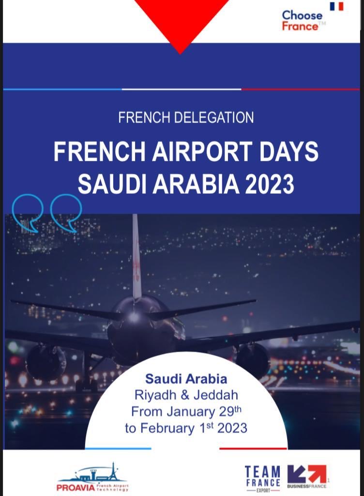 Boulaouiner's tweet image. ✈️🇸🇦🇫🇷Clean Skies for our Airport Leaders tomorrow with ⁦⁦@businessfrance⁩ at the Saudi French Airport Days to design the future airport of 2morrow ⁦@MATARAT_KSA⁩ #gaca #cluster2 #riaydhairport #jedco #dammamairport ⁦@PIF_en⁩ 🏆