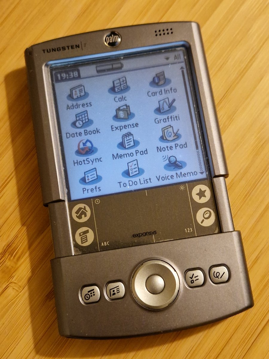 Having a trip down memory lane. I'm surprised it still turns on!