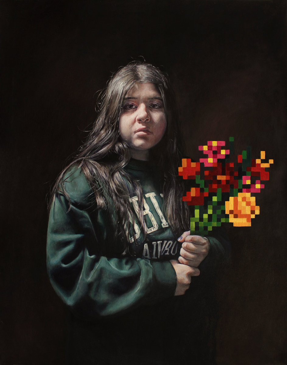 caaamileon's tweet image. “fake flowers”

acrylic painting on canvas