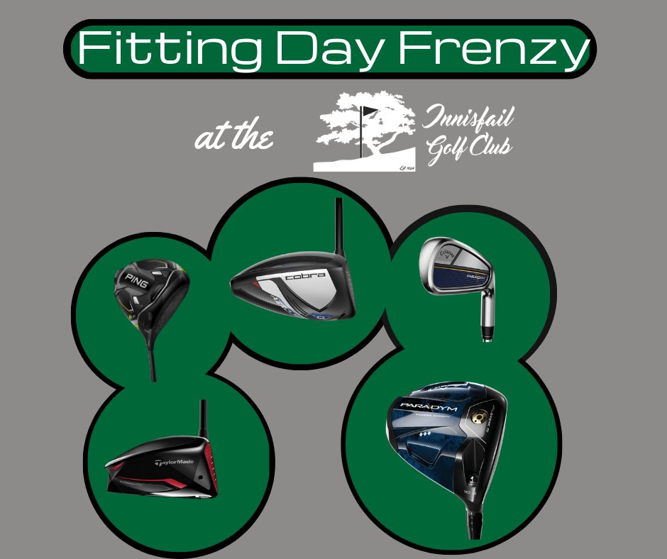 InnisfailGolf's tweet image. Need new gear?

Join us for one of our vendor fitting days this winter! 
Our @pgaofalberta professionals, and master fitters from each of our partners will be here to help you find the gear you need to ensure you're ready to play your best this spring!

#customfitting