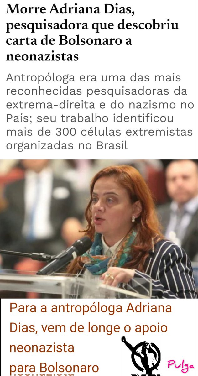 ONTEM PERDEMOS UMA GUERREIRA HOJE INFELIZMENTE PERDEMOS OUTRA!💔
ADRIANA DIAS♀️
#MulheresLulistas 
#MulheresEseusDireitos