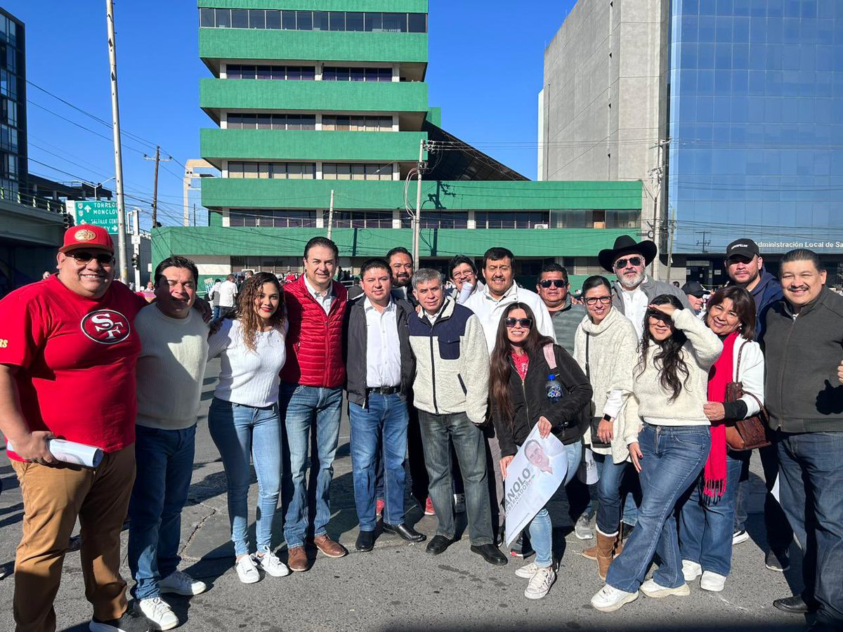 PRIMX_Saltillo's tweet photo. El equipo del #PRIMxSaltillo apoyando al precandidato a Gobernador @manolojim.
¡Vamos con todo!

#UnidosPodemosMás
#ManoloGobernador 🟢⚪️🔴 https://t.co/3IVnVFAjHF