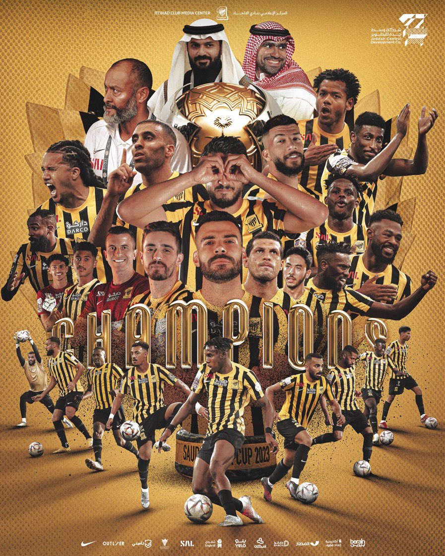 Shasho12m's tweet photo. ألف مبرووووك البطولة 💛🖤 https://t.co/rPDsISx7Ed