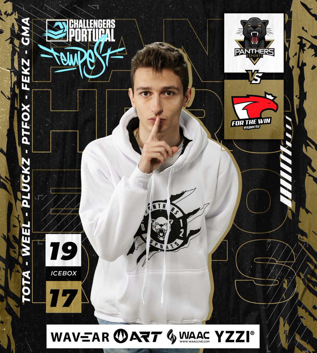 1º Overtime = 1ª Vitória 😅

Garantimos assim a nossa 1ª Vitória na 7ª Jornada da <a href="/valleague_pt/">VALORANT Challengers Portugal: Tempest</a> 🌊
 
GG's  <a href="/ftwesports/">FTW | For The Win Esports</a> 

#GOPANTHERS  #VALTempest