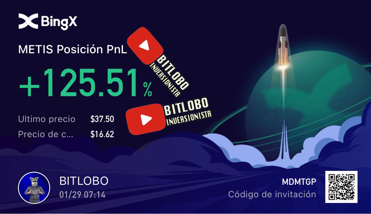 BitloboTrading's tweet photo. Hoy 3 de nuestras shitcoins compradas en los live obvio. Aparecieron en las TOP ganadoras BINGX Seguimos Facturando en SPOT. Mientras la cuenta de Futuros está flaca 🤣 #crypto #btc  #metis #tvk #hihg #bingxlatino https://t.co/lKMxoFCZDW