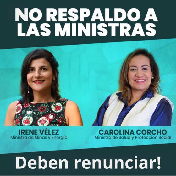 LuisHDiaz19's tweet photo. #RenuncieIrene 
#RenuncieCorcho https://t.co/O4TAtuSjjt