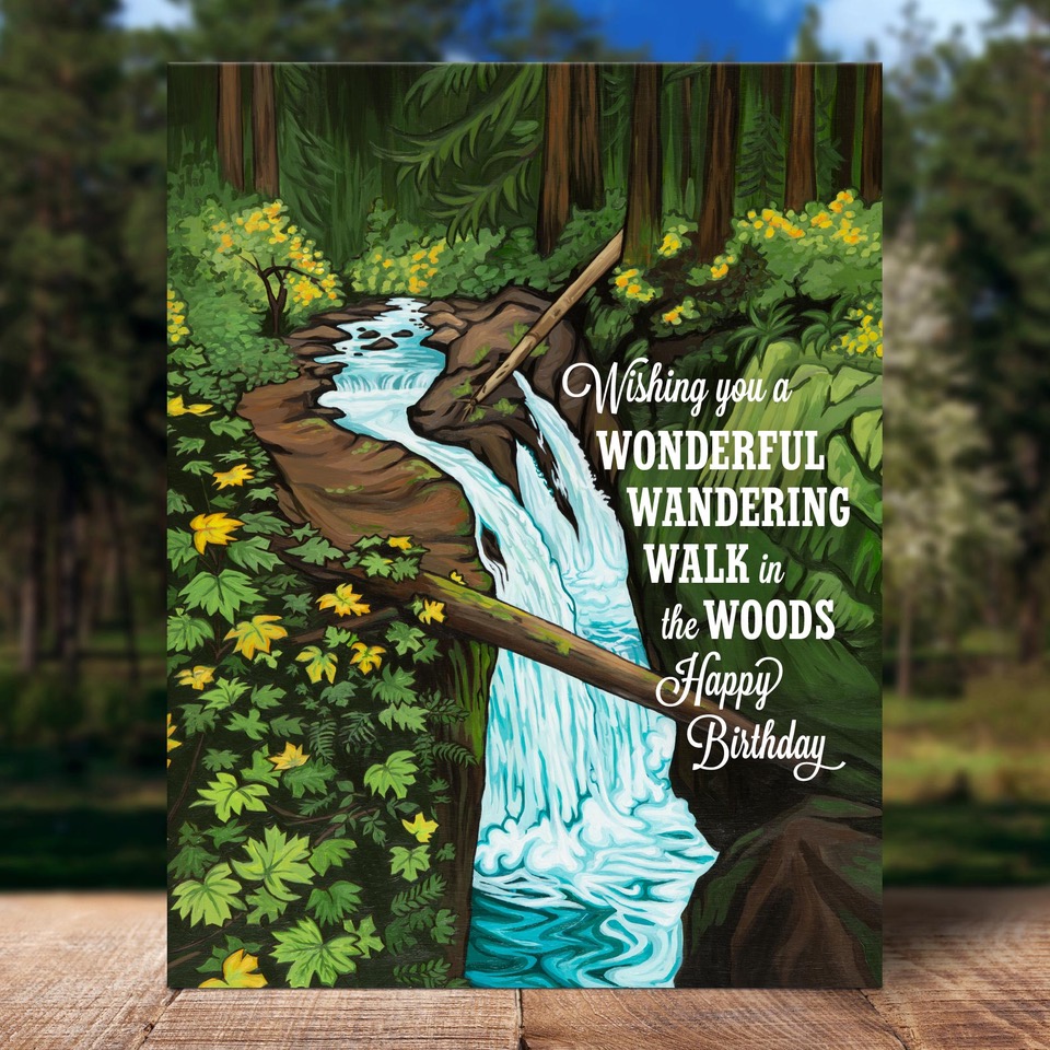 stationeryshow's tweet photo. #SundaysWithSarah #TwitterTakeover No.230: Some of us wish for a wonderful walk in the woods. This #papernerd on the other hand, is counting down the days until I can experience fabulous first-time exhibitor #WaterknotPress #IRL on the #oneandonly @ny_now floor! #oneweektogo https://t.co/RbZhyeivEj
