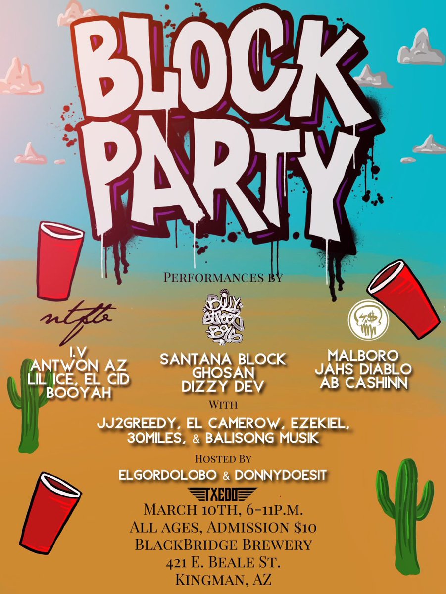 🗓️MARCH 10TH |📍KINGMAN, AZ

BACK OUTSIDE AND ON STAGE WHERE WE BELONG.